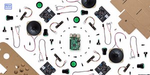 #AI   #RaspberryPi = Google AIY