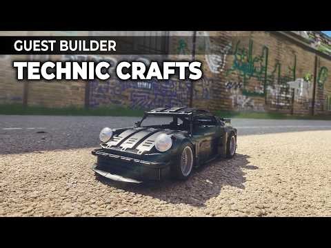 Guest builder: @TechnicCrafts motorized LEGO® Technic™ models - #buwizzpowered