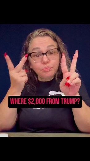 🚨 Where’s $2,000 From Trump? 😱 #ASL #deaf #signlanguage | Andra Rush