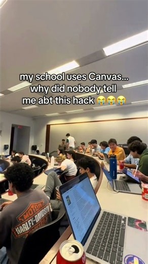 Wake up, students! Canvas is tracking you #canvasquiz #canvaslms #finalsexams #collegehacks