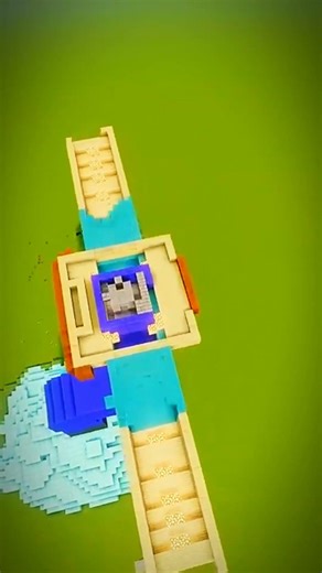 It takes 48 hours to make #minecraft #minecraft timelapse #trending