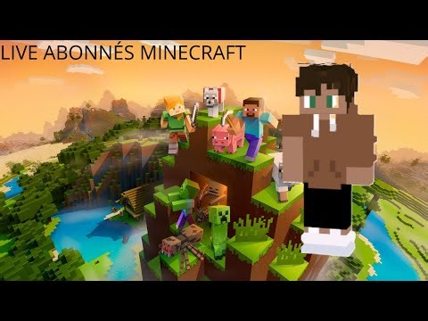 [LIVE Minecraft JAVA SERVEUR ABO FR ] sur minecraft 1.21.10