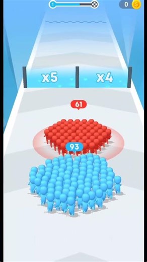 COUNT MASTER LEVEL 1 COMPLETE #3dgames #gameplay #3dgameplay