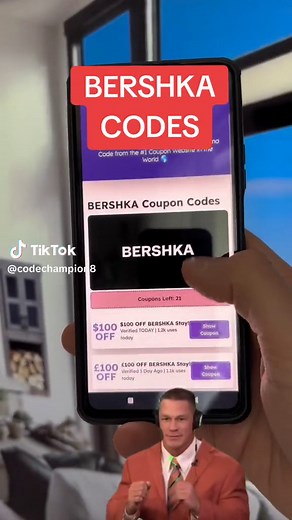 Bershka Discount Code: Get $100 Off Your Purchase