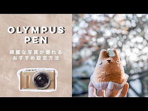綺麗に撮れる！簡単設定方法！オリンパスペン // OLYMPUS PEN E-PL9・10