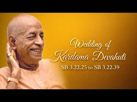 Wedding of Kardama Devahuti || Srila Prabhupada