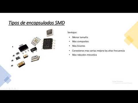 Montaje y tipos de encapsulados SMD