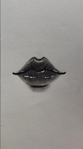 how to draw cute lips step by step tutorial.✨✨ #shorts #sketch #art #drawing