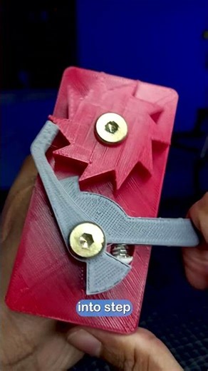 trigger mechanism #cad #gun #trigger #cadcam #mechanical #engineering