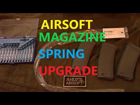Airsoft - Magazine Spring Replacement