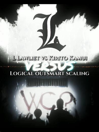 Kirito Kamui vs L Canon #psychopass #L #deathnote #edit @GIGAism @No-A @Gần Sông @shigeru22 @hongnguyno61 @VerisEdit @Hikari-yotsumura @Barry Trần🇻🇳 @DetabeEditz @yiren_wang12 @yuuievil