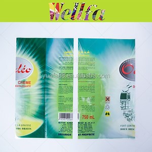 [Hot Item] OEM Label for Bottles Shrink Sleeve PVC Shrink Wrap Labels with Logo Printing Packaging Labels