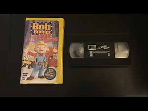 Opening To Bob The Builder: The Live Show 2004 VHS