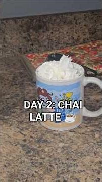 🎄 Christmas Countdown | Day 2: Cozy Chai Latte ☕✨