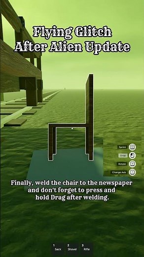 Flying Glitch After Alien Update | Dead Rails #roblox #deadrails