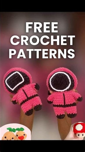 10 free crochet patterns you can make today! #crochet #freecrochetpatterns #Amigurumi #CrochetIdeas