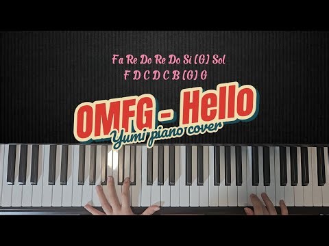 OMFG - Hello | Yumi piano cover | link of piano tutorial below 👇