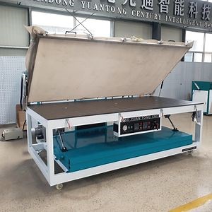 [Hot Item] Artificial Stone Marble Resin Acrylic Solid Surface Slab Thermoforming Machine Vacuum Membrane Press Machine