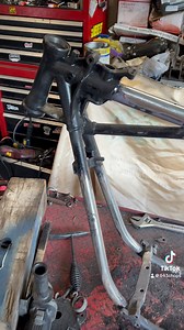 15K views · 389 reactions | Frame getting ready for paint. #fypシ #motorcycle #bikelife #harleydavidson #harleydavidsonmotorcycles #sportster #sportster1200 #ironhead #shovelhead #shovelheadchopper #chopperlife #chopper #vintageharley #biketok #harleylife #harleychoppers | 843chops | Facebook