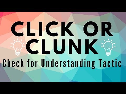 Click or Clunk