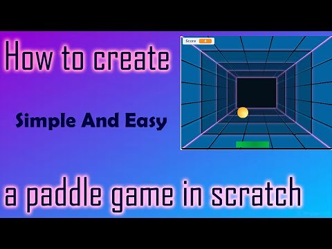 How to create Paddle Game In Scratch | Easy Tutorial | Part-1 | Scratch Tech