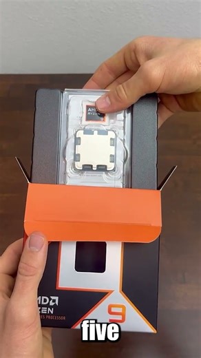 Unboxing the BEST CPU 2025? Ryzen 9 9950X3D #pc #gaming #satisfying #education