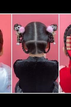 Creative Heart Ponytail and Braided Hairstyles Tutorial