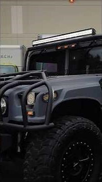 Legendary million-mile 12v Cummins-powered Hummer H1 with our signature stretched seating.