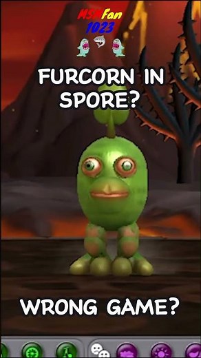 Furcorn in Spore? #msm #fanmade #mysingingmonsters