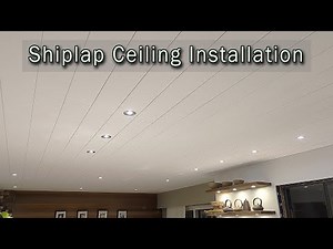Kitchen Reno Ep.30 - Shiplap Ceiling Installation