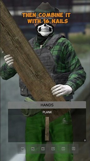 How to Make a Wooden crate in DayZ