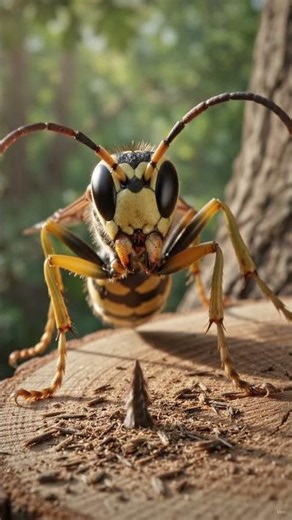 Meet the 99% Lethal Ichneumon Wasp #BioGlitch