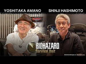 EXCLUSIVE: Behind the scenes of 『Resident Evil Survival Unit』 | Shinji Hashimoto × Yoshitaka Amano