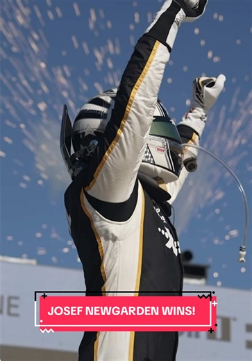 The crown stays with him 👑 #INDYCAR #racing #JosefNewgarden @Team Penske @INDYCAR on FOX