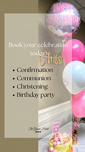 Looking for the perfect venue to host your birthday party, confirmation, communion, christening, or any other special occasion? Our function room is the ideal space for creating memories that will last a lifetime! 拾✨ Whether you’re celebrating a small, intimate gathering or a grand event, we tailor the experience to meet your unique needs.  Get in touch today to book your next event 066 712 1499 | The Grand Hotel Tralee | Facebook