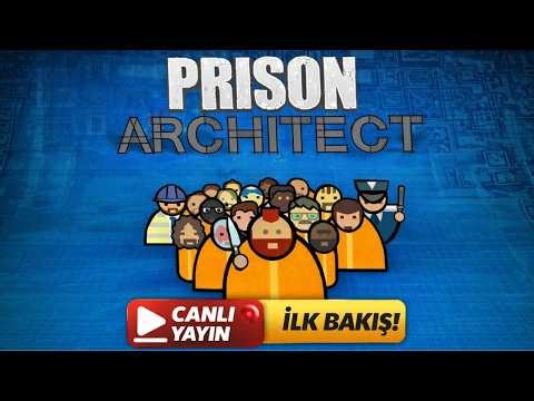 PRISON ARCHITECT İLK BAKIŞ! 🔥( Beceremedim 😫😫😫😢😢)