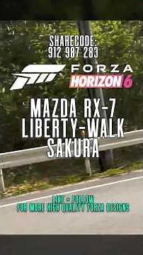 LB-Super Silhouette RX-7 | SAKURA🌺 - Forza Horizon 6 Design Showcase