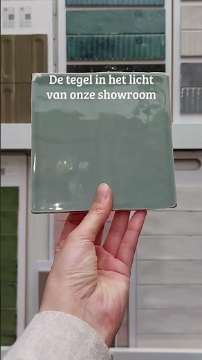 Liever zeker weten dat een tegel de juiste kleur heeft? Bestel dan bij ons een sample! #badkamer