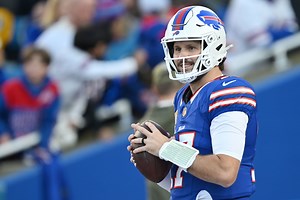 Bills' Josh Allen receives scorching hot take from Colin Cowherd