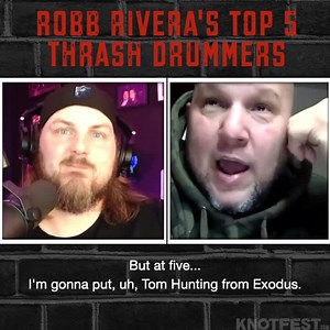 8.8K views · 92 reactions | Who dod Robb Rivera of Nonpoint name as his top five thrash drummers of all time? Find out here and stream the entire interview via the Talk Toomey Podcast here - https://bit.ly/339QJQt | KNOTFEST | Facebook