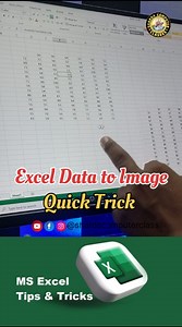 📊 MS Excel Data को Image में Convert करें – Excel की Quick Trick 🔥 | Convert Excel Table to Image 🖼️ | Excel Tips #reels #exceltips #data #image #trick #tips #viral #computer #tranding #post Aniket Kumar | Aniket Kumar