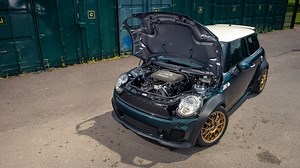 Bonkers V8-Powered RWD MINI Cooper S Gets Finished Just in Time for Goodwood FoS