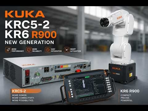 KUKA KR 6 R900-2 with KR C5-2 | New iiQKA.OS2, iiQWorks.Sim & smartPLUG Robot System
