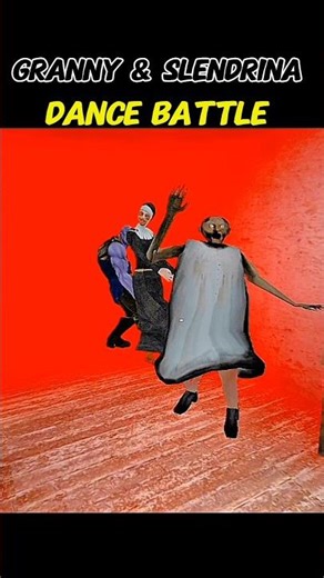 Granny Dance 😱💃 | Slendrina Baby Funny Horror Short #granny #slendrina #horrorgame #shorts