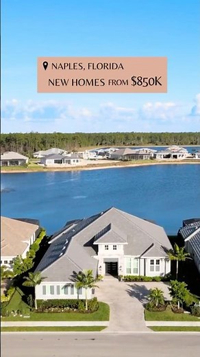 New Homes at Caymas in Naples, Florida #florida #realestate #lakeviews #luxuryrealestate #beach