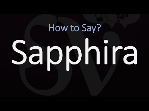 How to Pronounce Sapphira? (CORRECTLY)