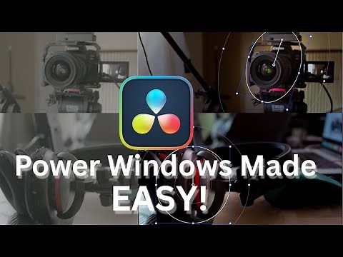 Using Power Windows in DaVinci Resolve for Beginners