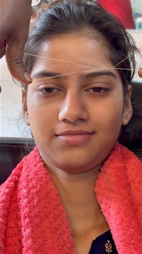 eyebrow threading latest video