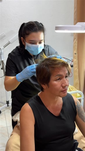 2.7K views · 74 reactions | PRP Hair Restoration (Platelet-Rich Plasma) is a non-surgical treatment used to stimulate hair growth in people experiencing hair thinning or hair loss. It’s especially popular for treating androgenic alopecia (male or female pattern baldness). Only here @ Maria Okol Skin Care Center | Jhonny Ventura | Facebook