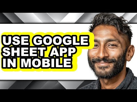 How to Use Google Sheet App in Mobile (only Way)